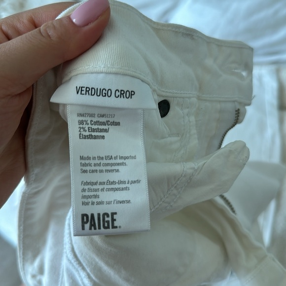 Paige Verdugo Crop Jeans - Picture 5 of 5